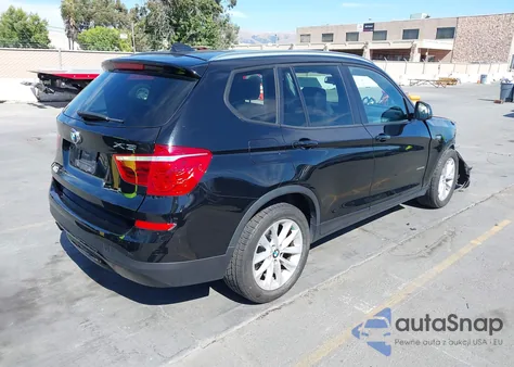 2016 BMW X3 xDrive28I from USA, damaged, VIN 5UXWX9C55G0D69627